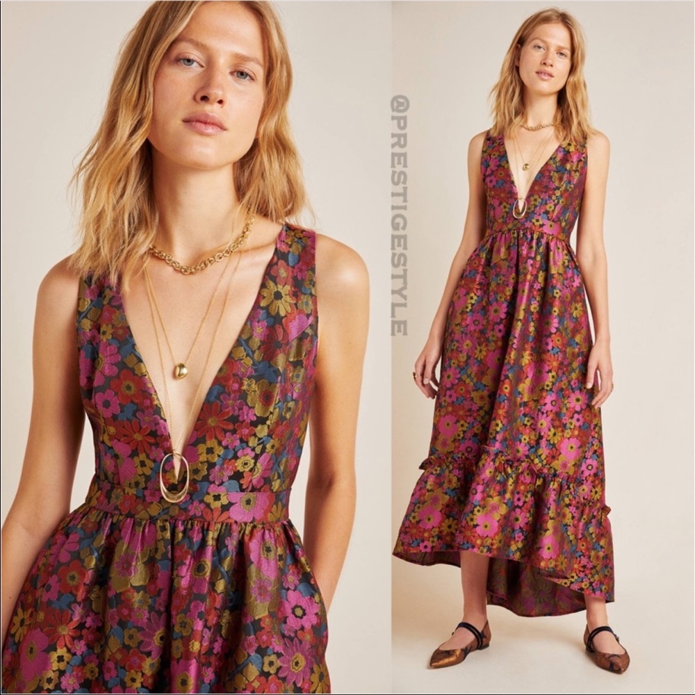 ANTHROPOLOGIE Hutch Rosario Maxi Dress